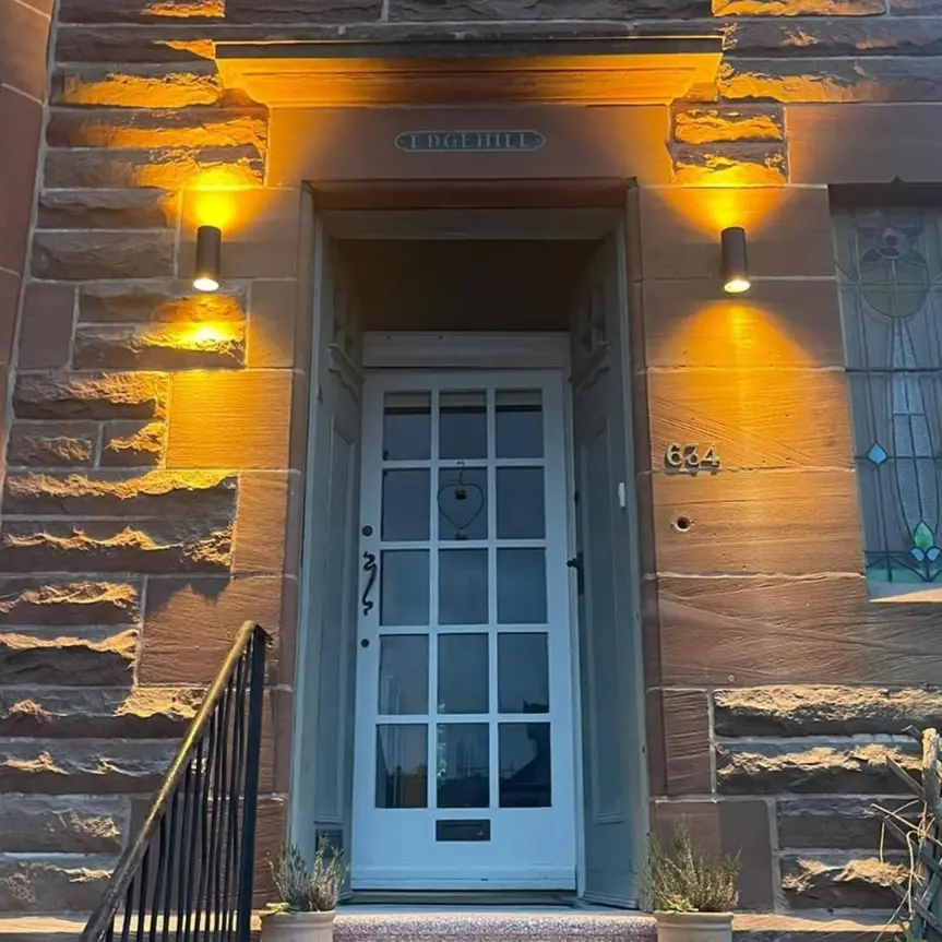 Outdoor lighting safety lighting electrician in Coatbridge - Front Row Electrical